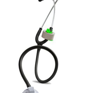 StatGear Stethoscope Tape Holder - Medical Items for Nurses, Paramedics, EMT, EMS - Green