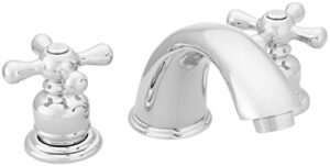 elements of design eb961ax mini widespread lavatory faucet with retail pop-up, 5-3/4" in spout reach, polished chrome