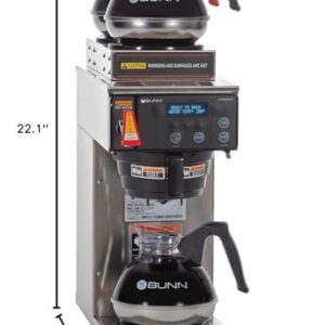 Bunn 38700.0008 Axiom-DV-3 Dual Voltage Coffee Brewer (120V Standard)