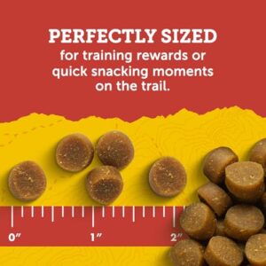 Zuke’s Mini Naturals Soft And Chewy Dog Treats For Training Pouch, Natural Treat Bites With Rabbit Recipe - 16.0 OZ Bag