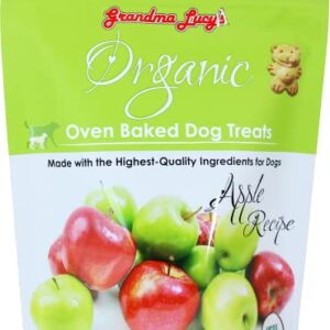 Grandma Lucy's Organic Oven Baked Dog Treats - Apple, 14 oz