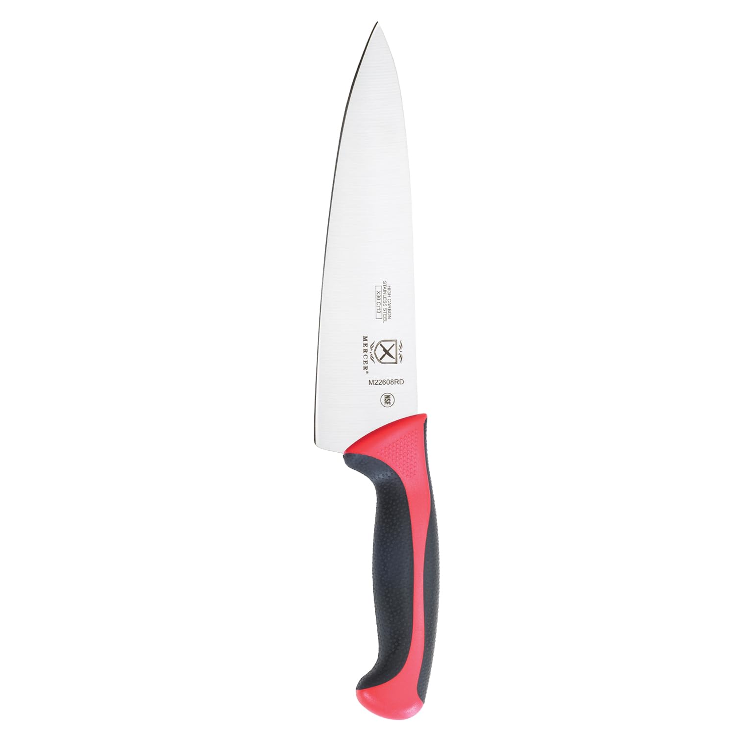 Mercer Culinary Millennia Colors Chef's Knife, 8 Inch, Red