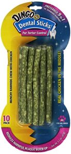 united pet group 26010 dingo dental munchy stix pet treat