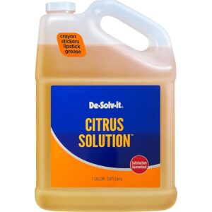 de-solv-it! 10362 orange sol citrus solution container, 1 gallon 1-pack