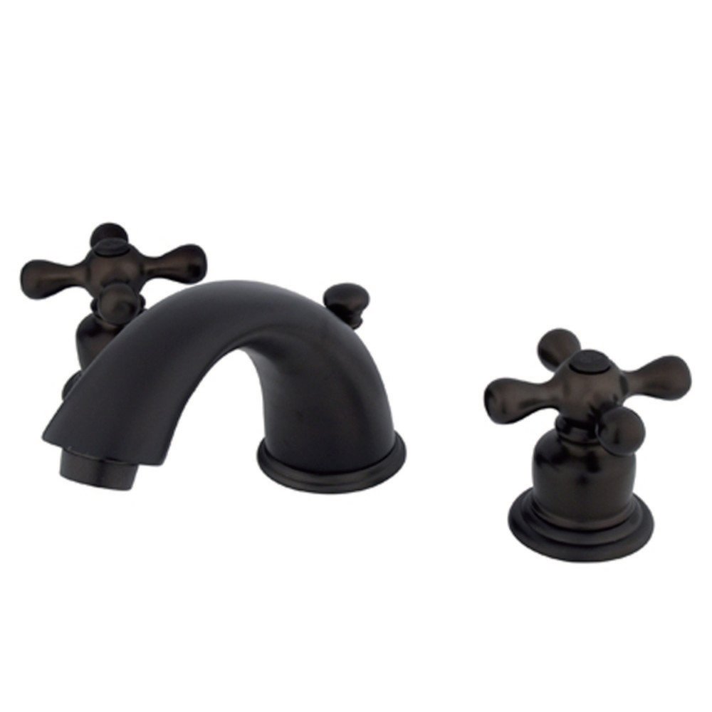 Elements of Design EB965AX Widespread Lavatory Faucet with Pop-Up, Oil Rubbed Bronze