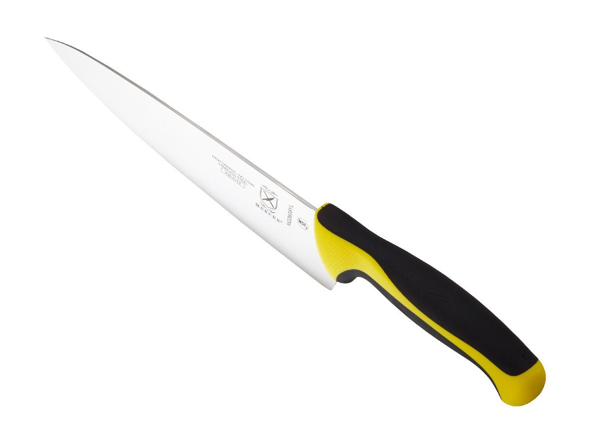 Mercer Culinary Yellow Millennia Colors Handle, 8" Chef's Knife