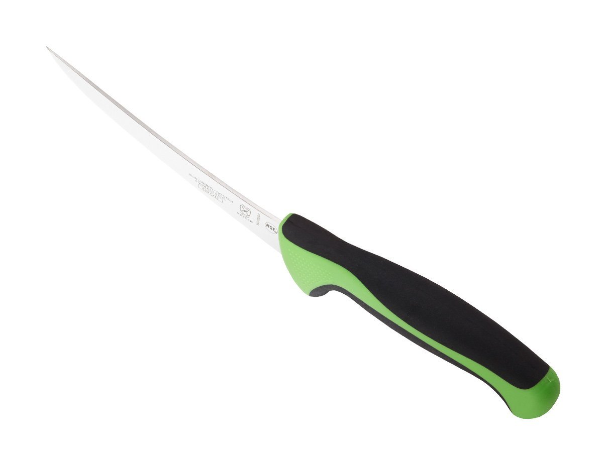 Mercer Culinary Millennia Colors 6-Inch Curved Boning Knife, Green