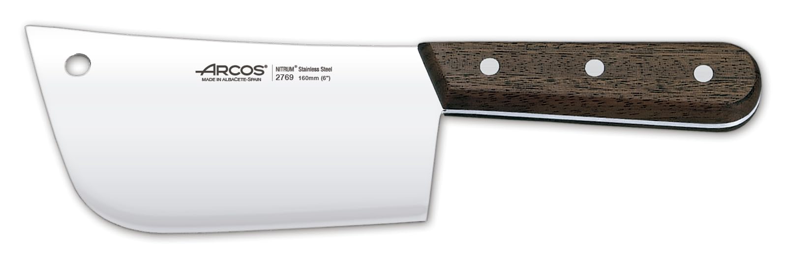 ARCOS Palisandro Wood 6.5 inch 160 mm Cleaver