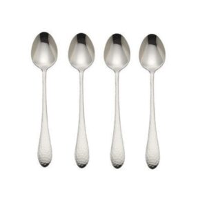 Hammered Antique Iced Teaspoon [Set of 4]