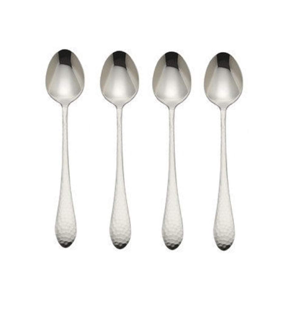 Hammered Antique Iced Teaspoon [Set of 4]