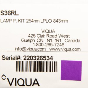 Viqua S36RL Replacement UV Lamp