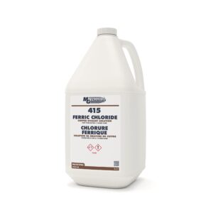 mg chemicals - 415-4l ferric chloride copper etchant solution, 4l liquid bottle, dark brown