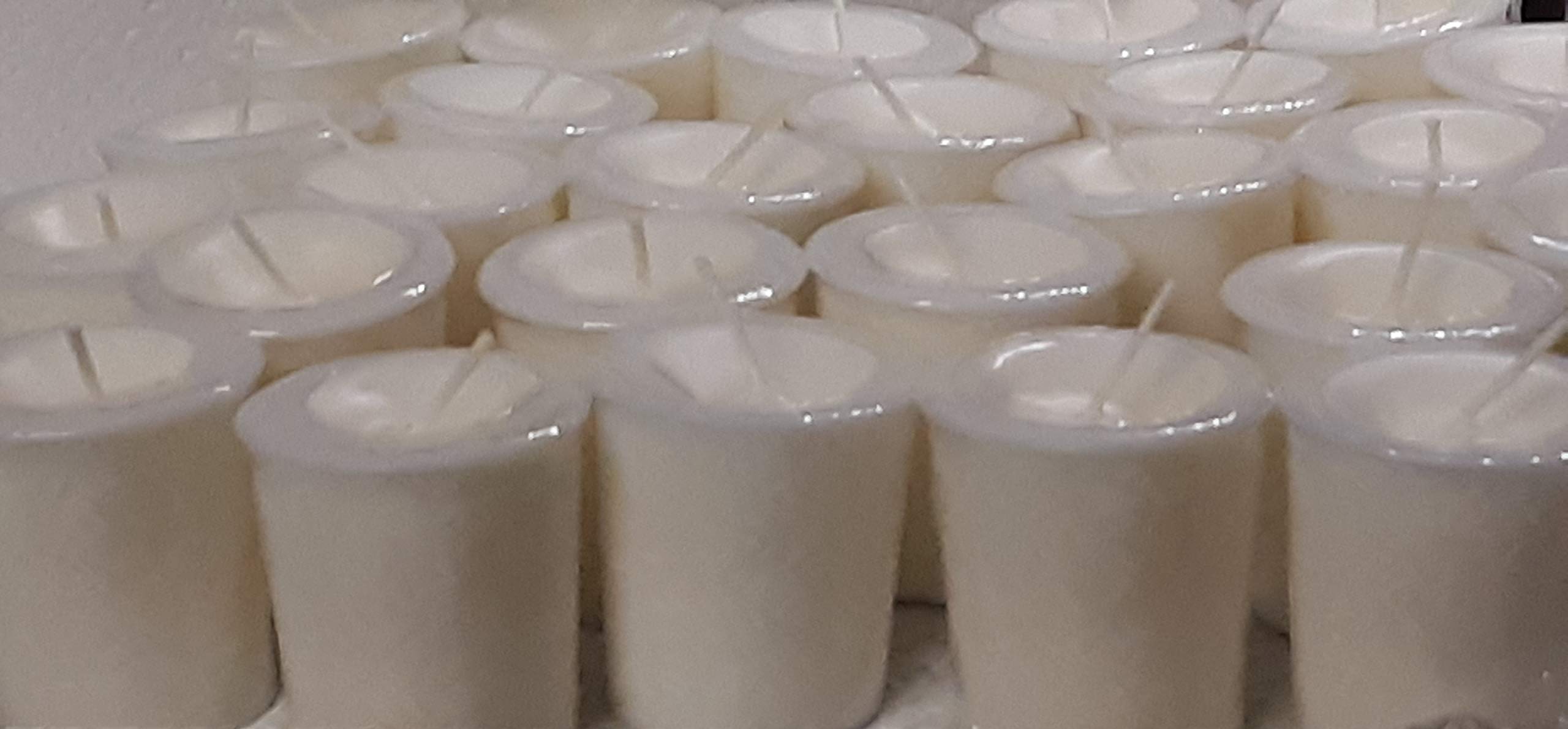 24 Pack 2 oz Unscented(no Candle Fragrance Added) Soy Votives