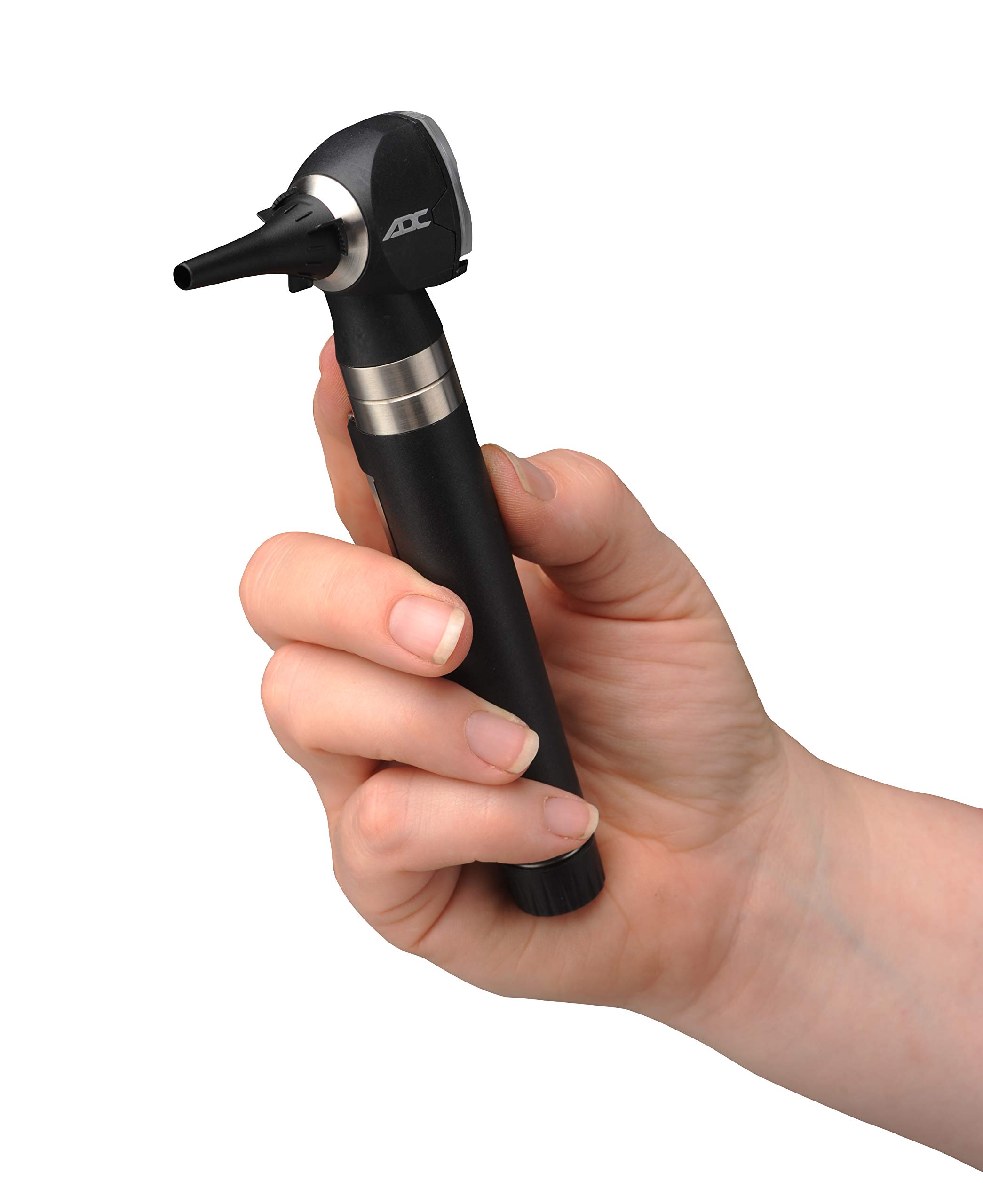 ADC Otoscope/Ophthalmoscope Diagnostic Set, Pocket Size, Xenon Lamp, 2.5V, Soft Case, Diagnostix 5110NS, Black