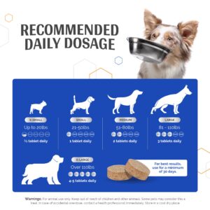 TopDog Health GlycanAid HA Advanced Joint Nutrition for Dogs (60 Chewable Tablets) Made in USA with USA Ingredients: Glucosamine HCL, Chondroitin, Hyaluronic Acid, MSM