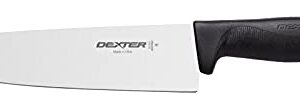 Dexter 8" Cook's Knife, Black Handle