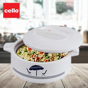 Cello Chef Deluxe Hot-Pot Insulated Casserole Food Warmer/Cooler, 3.5-Liter