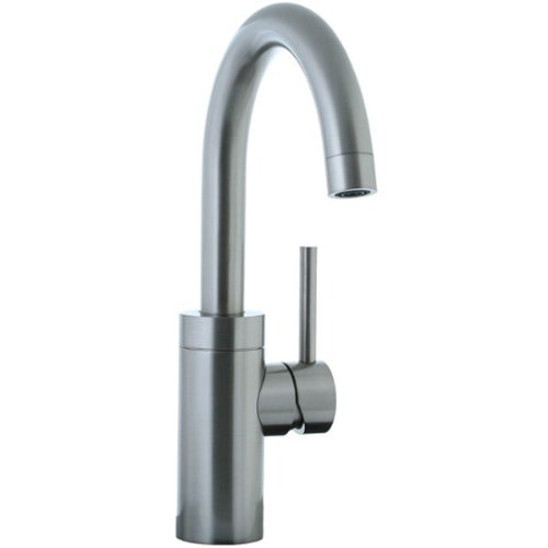 Cifial 221.146.620 Techno Kitchen Faucet with Pull-Down Spray, Satin Nickel