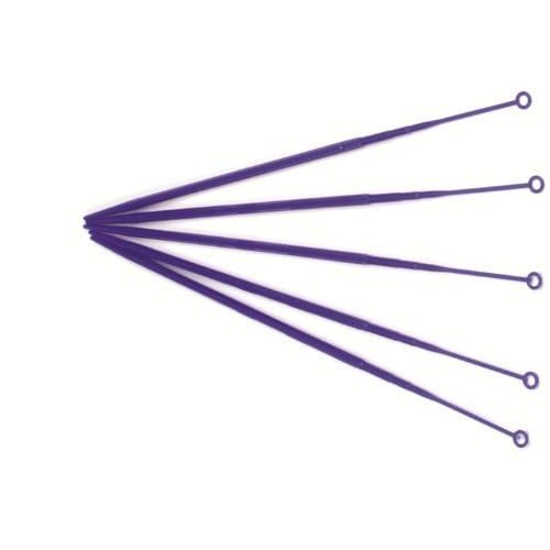 Heathrow Scientific HD81121C Polypropylene Flexible Disposable Inoculating 10 microliter Sterile Loop, 4mm Diameter x 200mm Length (Pack of 1000)