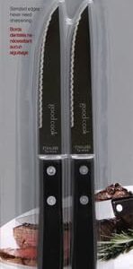 Good Cook 2-Piece Steak Knife Set