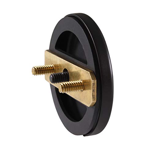 Westbrass D94H-12 1-1/2" NPSM Coarse Thread Twist & Close Bathtub Drain with Illusionary No-Hole Overflow Faceplate, Oil Rubbed Bronze