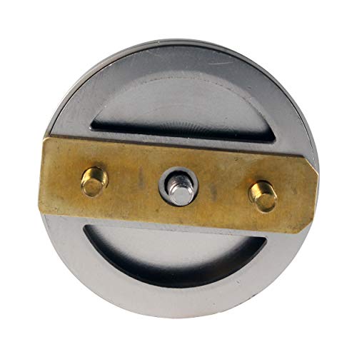 Westbrass Mushroom Tip-Toe Tub Trim Set with Floating Faceplate, Stainless Steel, D398RK-20