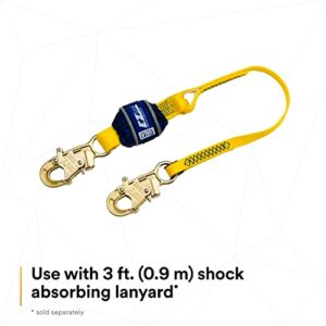 3M DBI-SALA Lad-Saf Hands Free Mobile Stainless Steel And Thermoplastic Rope Grab