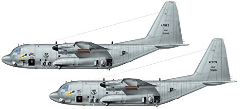 Italeri 1310S 1/72 AC-130H Spectre,Grey