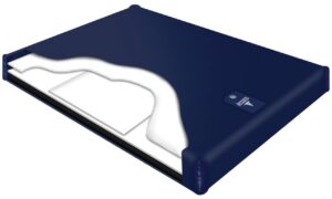 semi waveless fluid chamber series 200/venus 2 mid fill softside (foam rail) waterbed bladder by innomax (king)