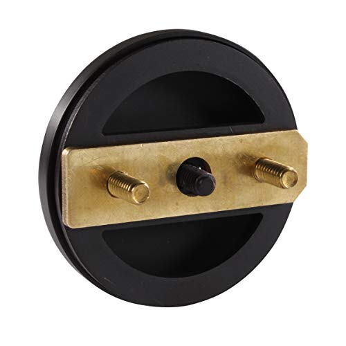 Westbrass D94H-12 1-1/2" NPSM Coarse Thread Twist & Close Bathtub Drain with Illusionary No-Hole Overflow Faceplate, Oil Rubbed Bronze