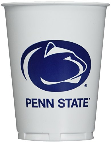 Mayflower Distributing Company 8 Count Penn State Cups, 14 oz, Multicolor