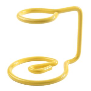 1-Well Wire Rack for 50 mL Tubes, Epoxy-Coated Steel, Autoclavable, Yellow