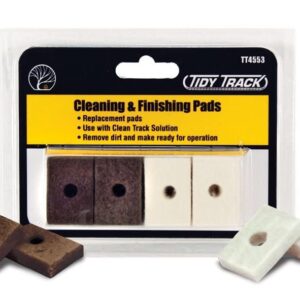 Tidy Track Cleaning & Finishing Pads (16) Woodland Scenics