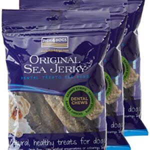 Fish4Dogs Sea Jerky Skinny Strips 100 g (Pack of 3)