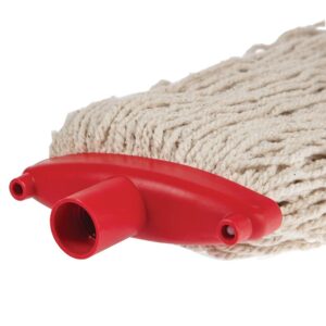 Jantex Prairie Kentucky Yarn Socket Mop Colour: Red.