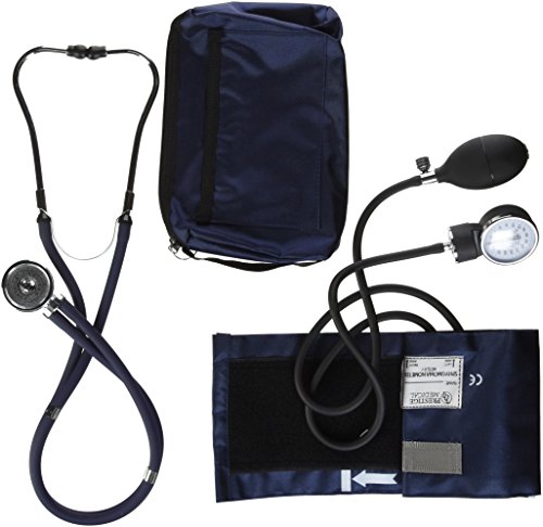 Prestige Medical Sprague/Sphygmomanometer Nurse Kit, Navy