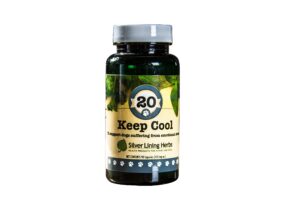 silver lining herbs 20 keep cool canine calmer - natural herbal dog supplement - supports calming anxious and excitable dogs - helps maintain contentment and relieve stress - 90 capsule bottle