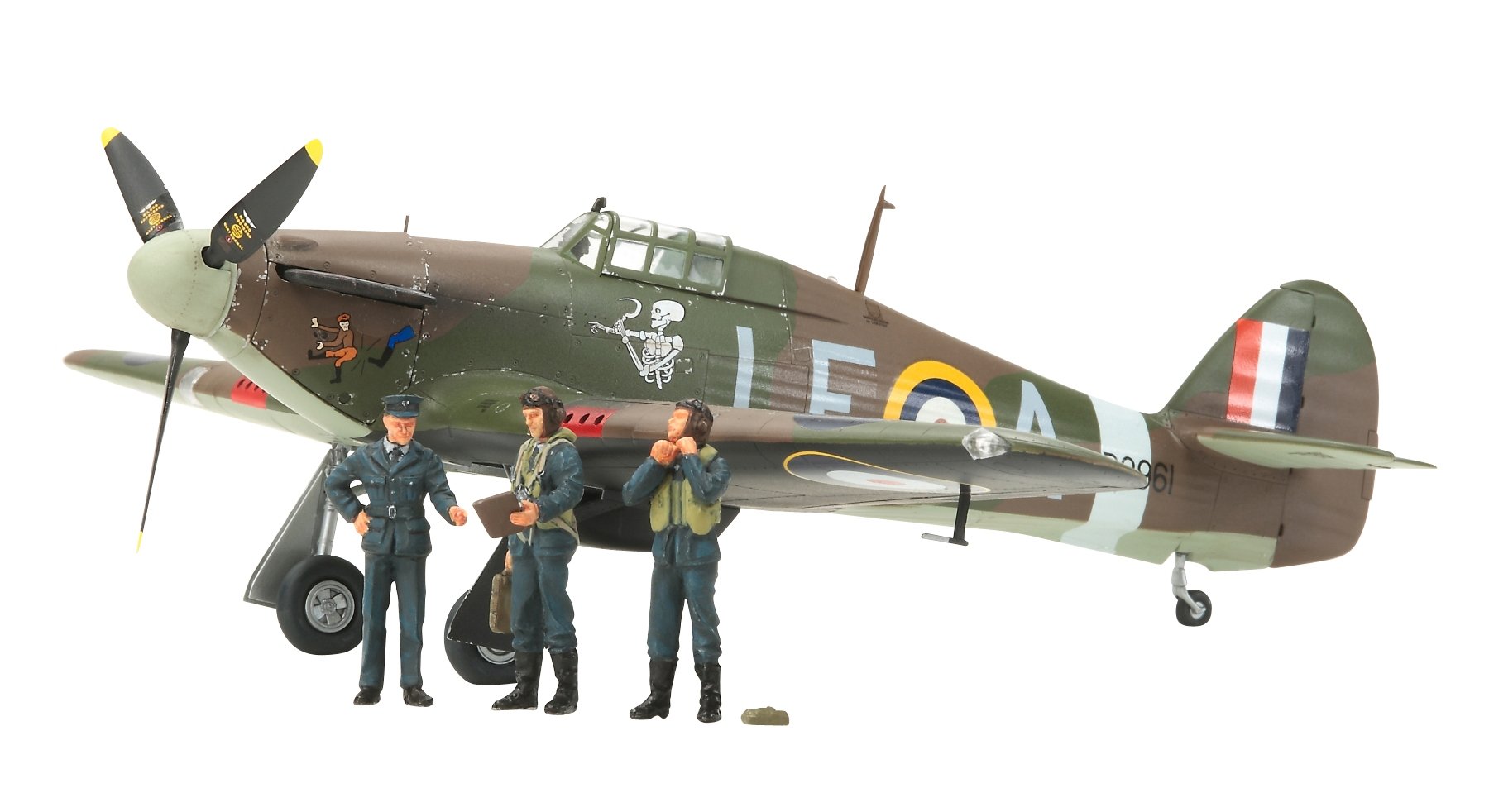 Tamiya 37011 1/48 Hawker Hurricane Mk.I w/3 Figures