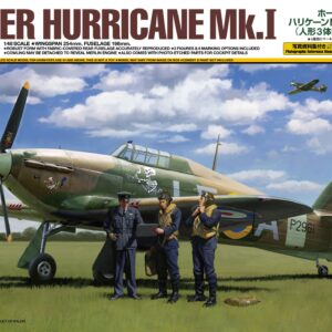 Tamiya 37011 1/48 Hawker Hurricane Mk.I w/3 Figures