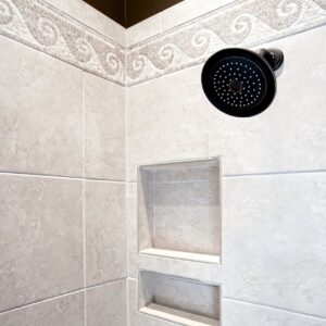 EZ-NICHES - USA - Ready for Tile Niche Preformed Bathroom Recess It Shower Shampoo Shelf (14" X 14")