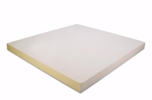 Memory Foam Solutions California King 2-Inch Thick 5-Pound Density Visco Elastic Memory Foam Mattress Pad Bed Topper