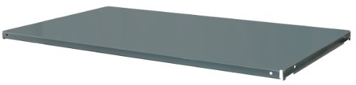 Durham FDC-SH-3618-95 Gray 14 Gauge Welded Steel Extra Shelf for 36" x 18" Cabinets, 900 lbs Capacity, 35-1/2" Width x 16-3/8" Depth