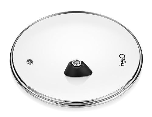 10" Frying Pan Lid in Tempered Glass, by Ozeri