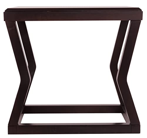 Signature Design by Ashley T592-3 End Table, 30.25" W x 25.50" D x7.00 H, Brown