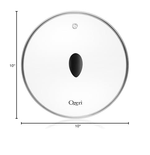 10" Frying Pan Lid in Tempered Glass, by Ozeri