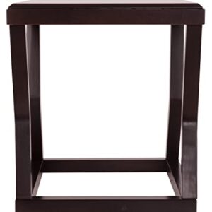 Signature Design by Ashley T592-3 End Table, 30.25" W x 25.50" D x7.00 H, Brown