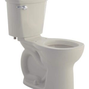 American Standard 215BA104.222 Cadet Pro 1.28 GPF 2-Piece Round Front Toilet with 12-in Rough-In, Large, Linen