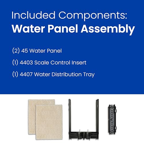 AprilAire 4788 Humidifier Maintenance Kit with Water Panel Model No. 45 Humidifier Replacement Filter for AprilAire Whole-House Humidifier Models: 400, 400A, 400M