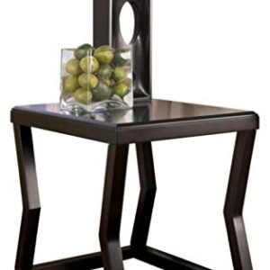 Signature Design by Ashley T592-3 End Table, 30.25" W x 25.50" D x7.00 H, Brown