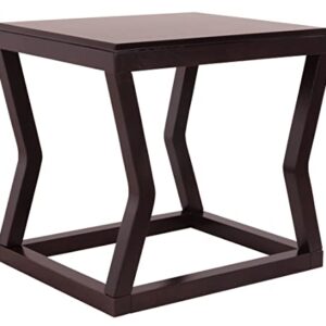 Signature Design by Ashley T592-3 End Table, 30.25" W x 25.50" D x7.00 H, Brown